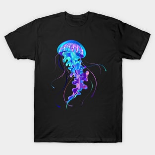 Large Glowing Jellyfish T-Shirt